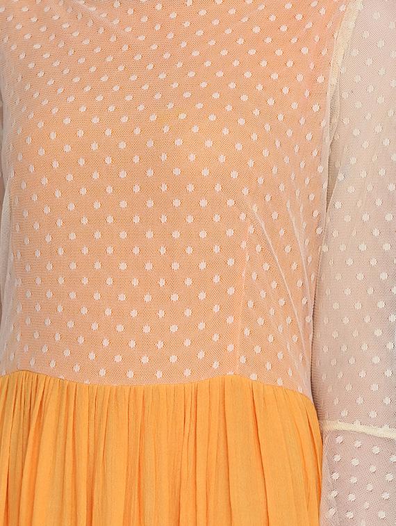 boat neck bell sleeved maxi dress - 16614304 - Zoom Image - 4
