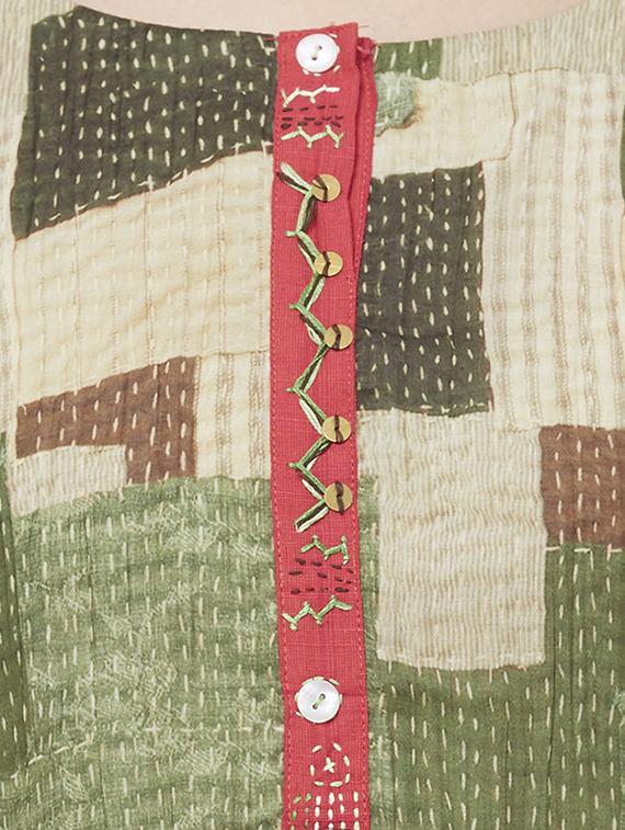 kaantha straight kurta - 16614386 - Zoom Image - 4