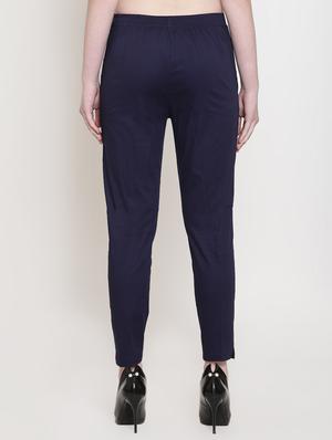mid rise flat front trouser - 16614663 - Standard Image - 3