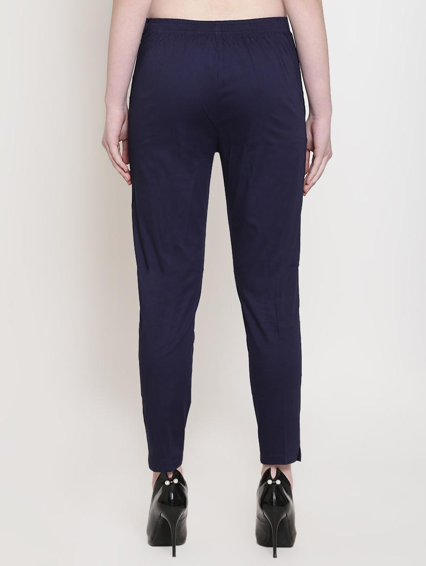 mid rise flat front trouser - 16614663 - Zoom Image - 3