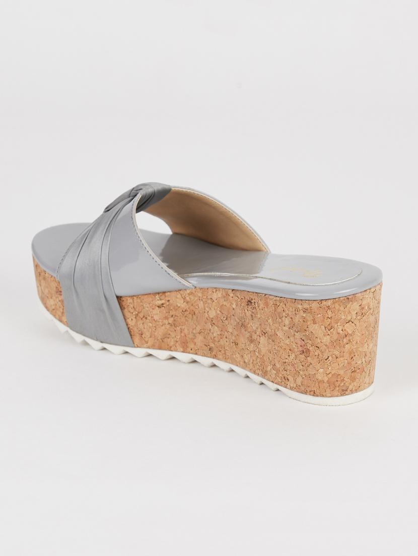 grey slip on wedges - 16614858 - Zoom Image - 3