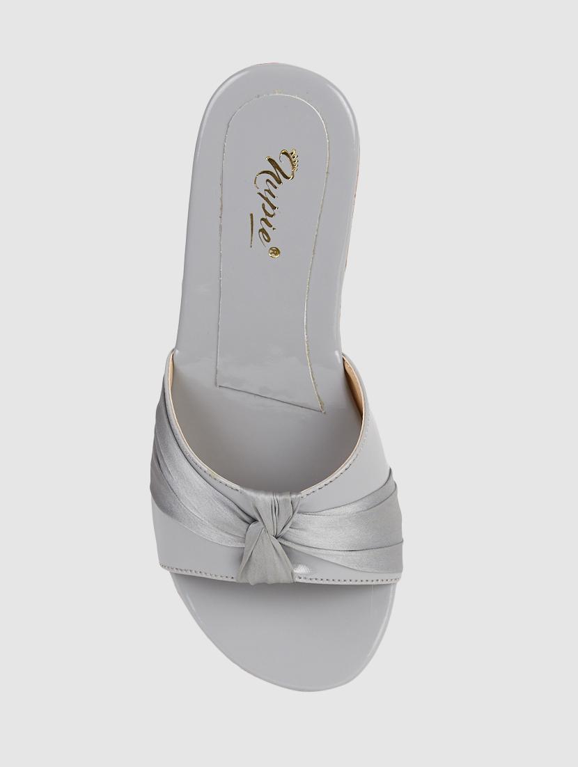 grey slip on wedges - 16614858 - Zoom Image - 4