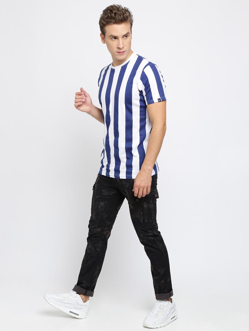 black printed cargo - 16615206 - Zoom Image - 1