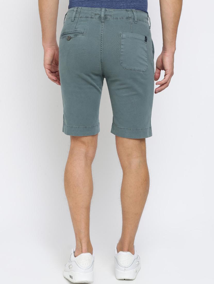 blue printed shorts - 16615216 - Zoom Image - 4