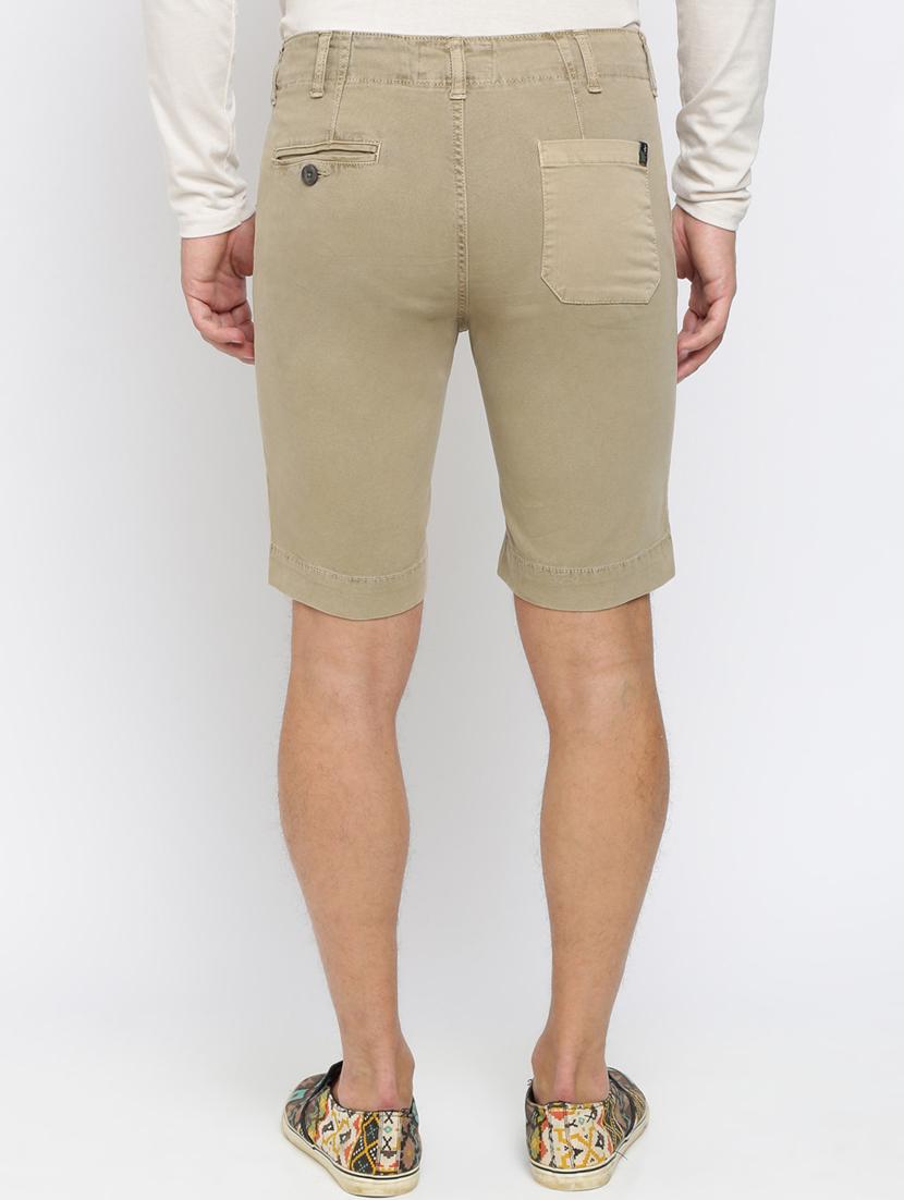 beige printed shorts - 16615217 - Zoom Image - 4