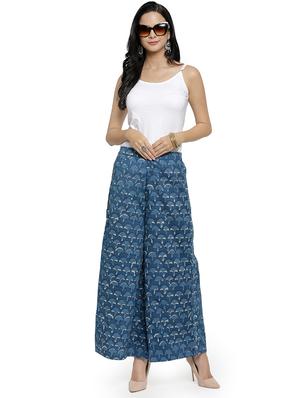 high rise batik palazzo - 16615287 - Standard Image - 4
