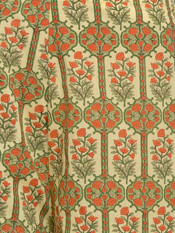 high rise floral palazzo - 16615289 - Zoom Image - 5