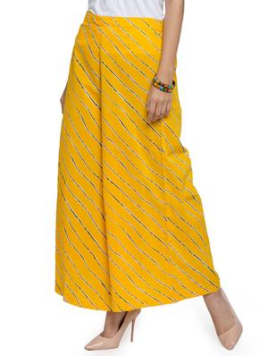 high rise striped palazzo - 16615292 - Standard Image - 2