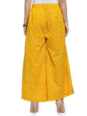 high rise striped palazzo - 16615292 - Standard Image - 3