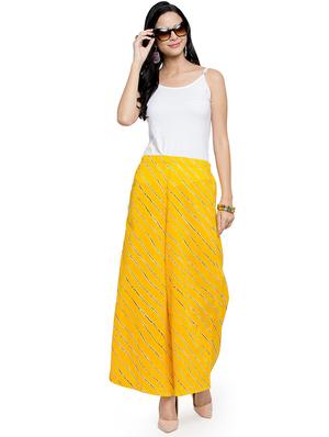 high rise striped palazzo - 16615292 - Standard Image - 4