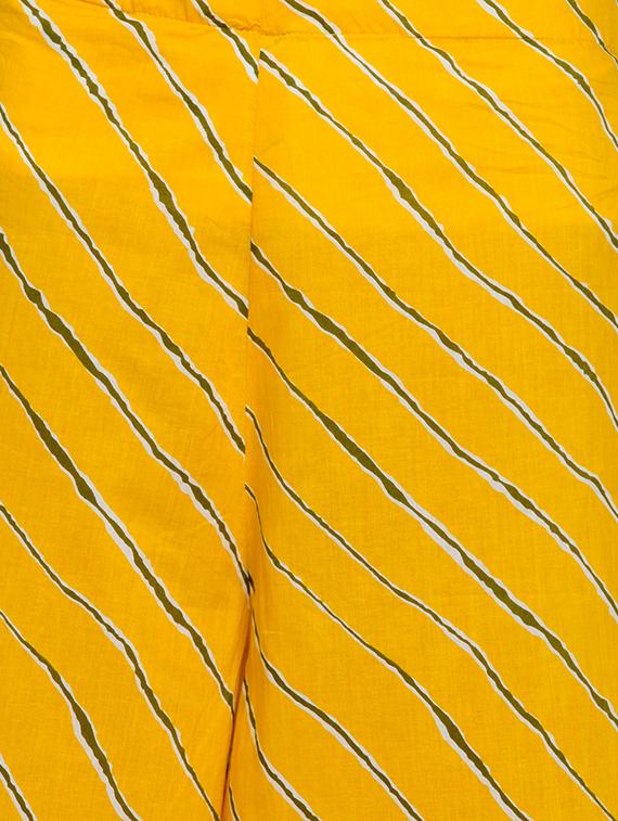 high rise striped palazzo - 16615292 - Zoom Image - 5
