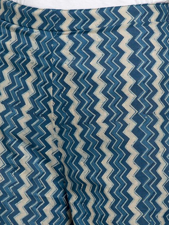 high rise chevron palazzo - 16615294 - Zoom Image - 5