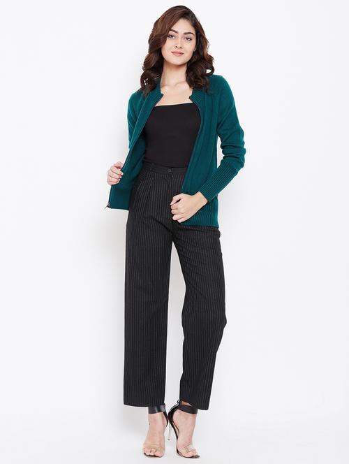 raglan sleeved solid jacket - 16615452 - Very Small Image - 1