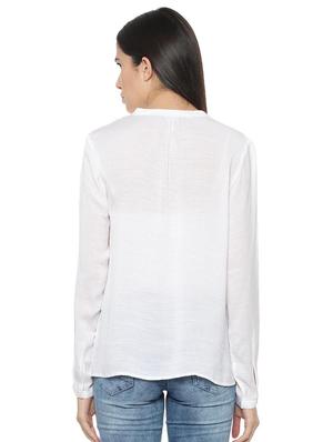 mandarin neck long sleeved shirt - 16615732 - Standard Image - 2