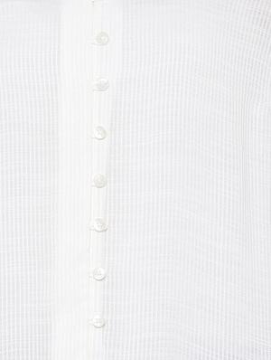 mandarin neck long sleeved shirt - 16615732 - Standard Image - 4