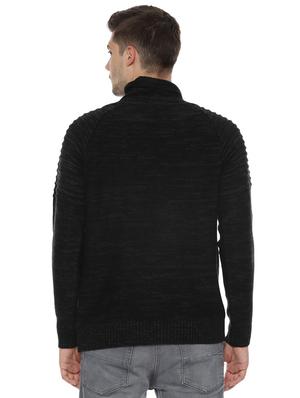 black melange pullover - 16616008 - Standard Image - 2