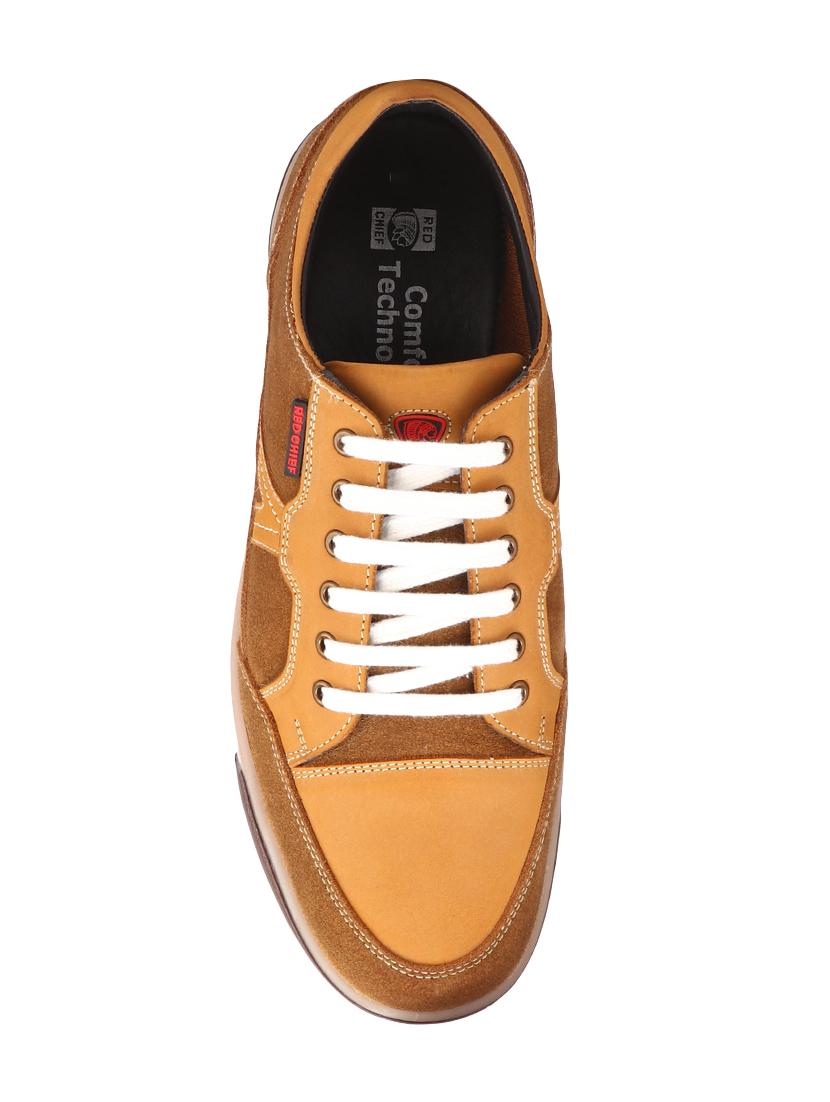 brown suede lace up sneakers - 16616168 - Zoom Image - 4
