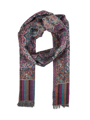 paisley printed shawl - 16616183 - Standard Image - 2