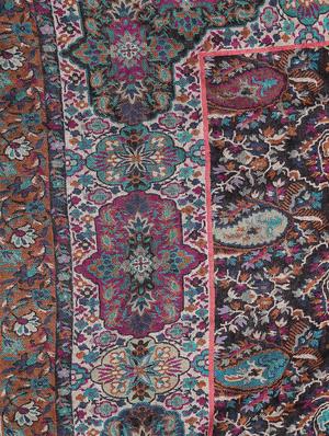 paisley printed shawl - 16616183 - Standard Image - 4