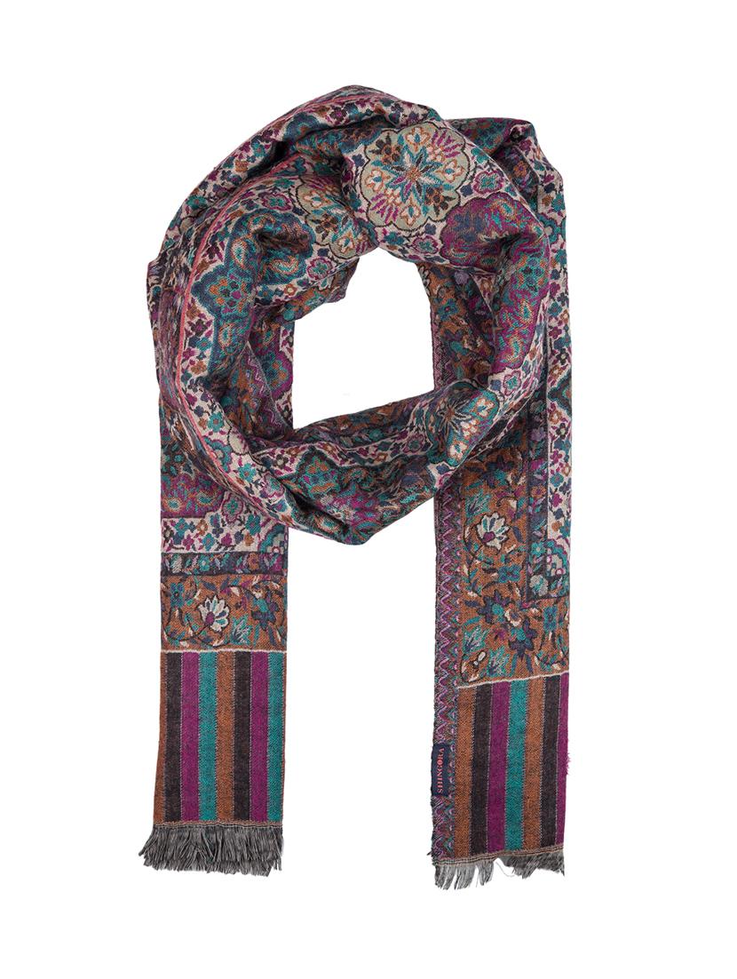 paisley printed shawl - 16616183 - Zoom Image - 2