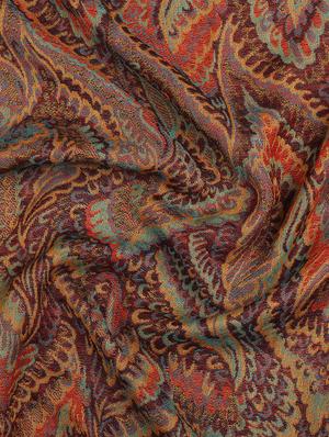 tassel hem wool stole - 16616193 - Standard Image - 3