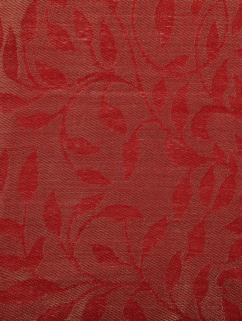frayed hem floral wool stole - 16616195 - Zoom Image - 4