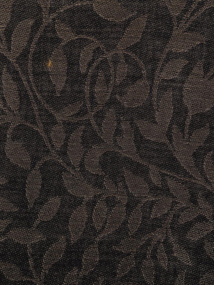 frayed hem floral wool stole - 16616196 - Zoom Image - 4