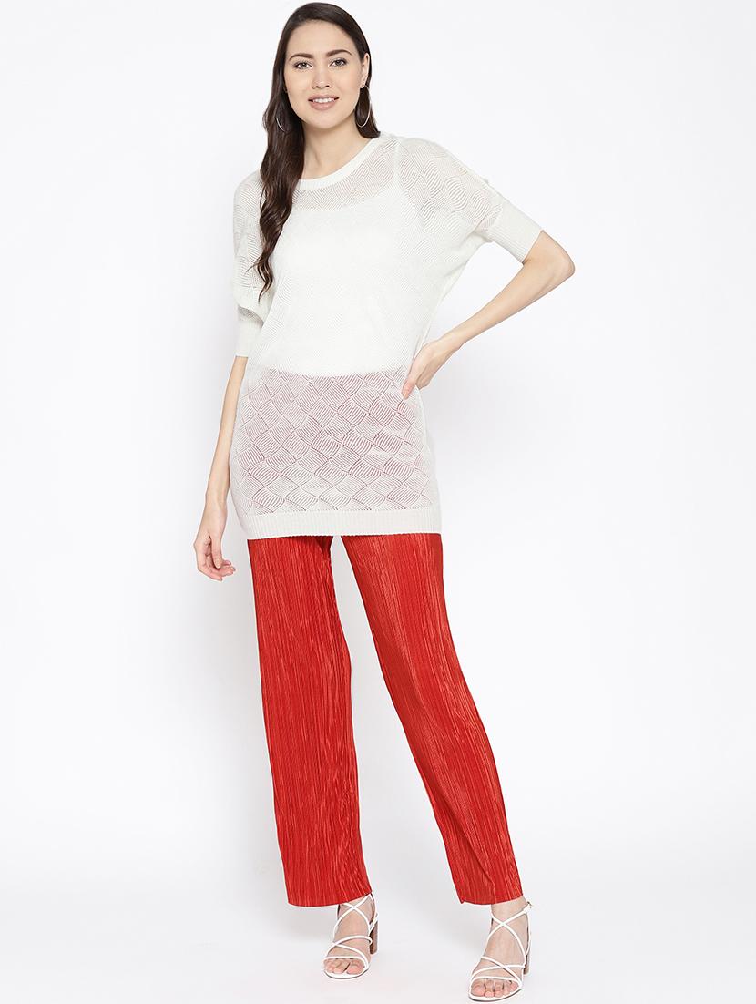 round neck long pullover - 16616298 - Zoom Image - 1