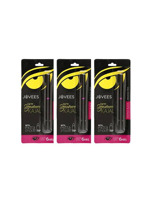 jovees pack of 3 signature kajals(3 gm each) - 16616622 - Standard Image - 1