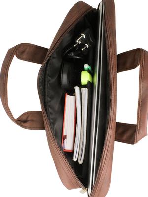 adk analog watch and leatherette laptop bags combo - 16616755 - Standard Image - 3