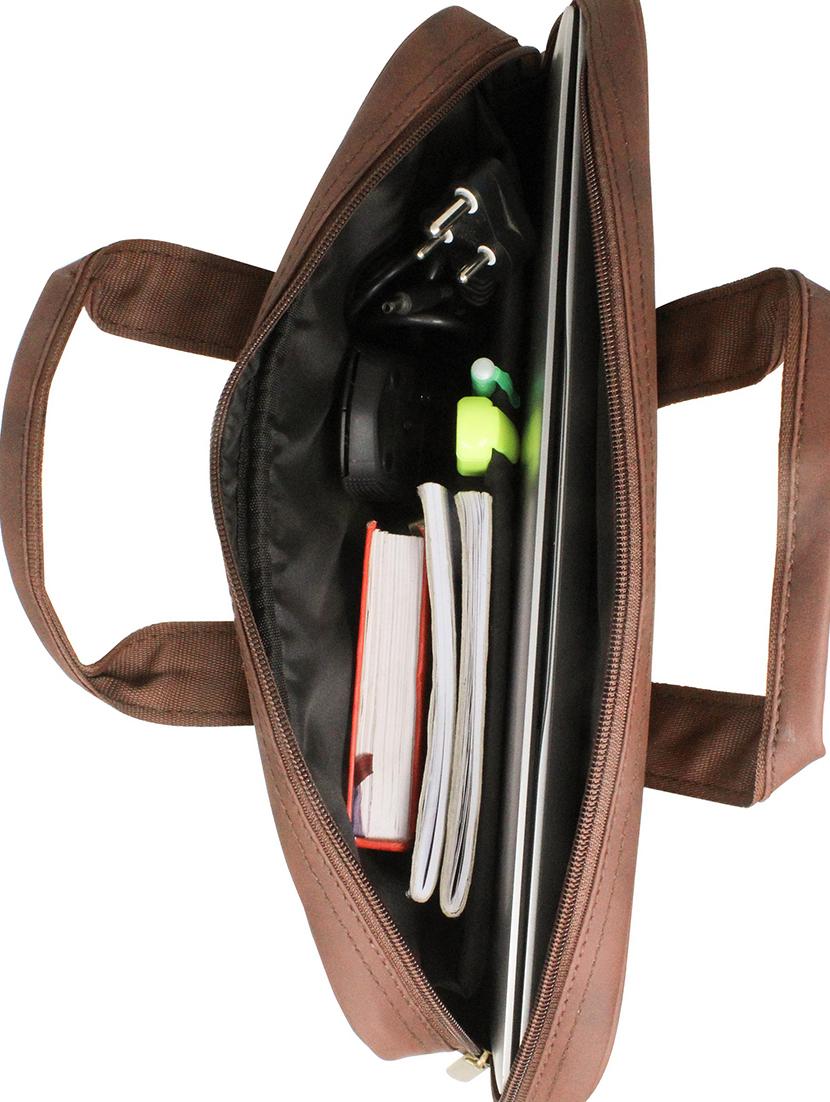 adk analog watch and leatherette laptop bags combo - 16616771 - Zoom Image - 3