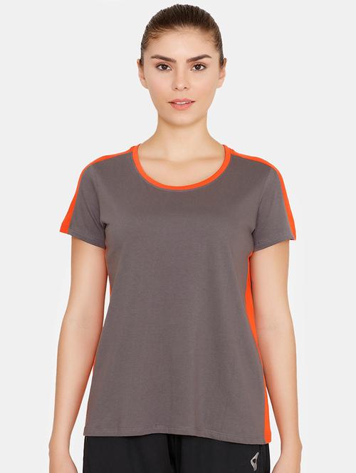 color block sports tee - 16617069 - Standard Image - 1