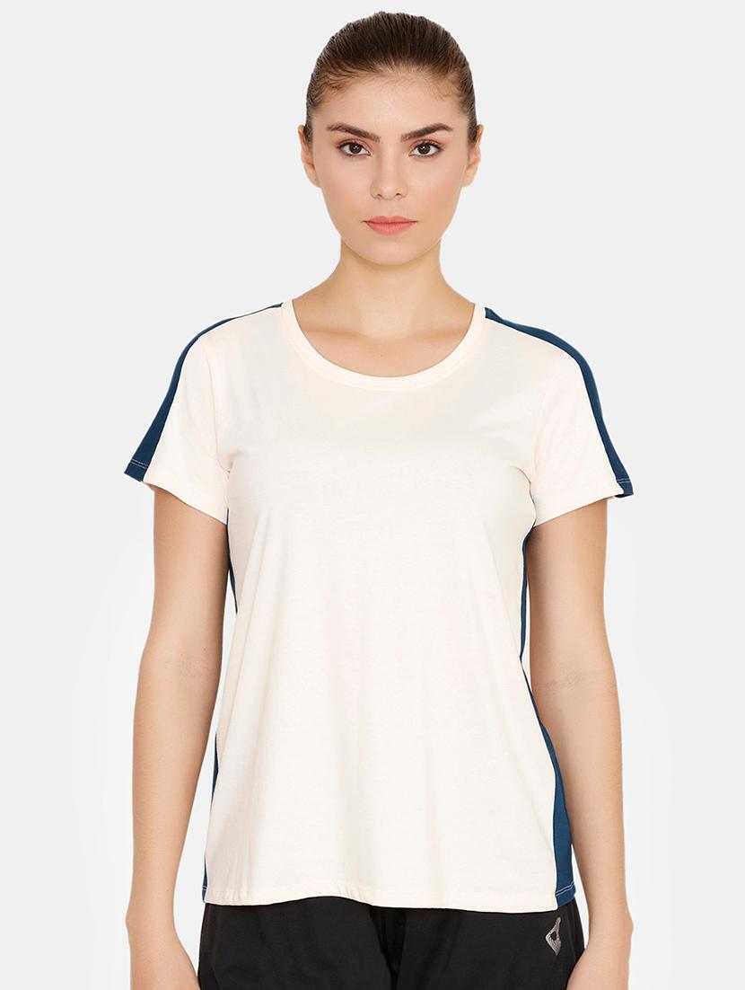 color block sports tee - 16617071 - Zoom Image - 1