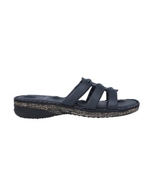 blue slip on sandals - 16618019 - Standard Image - 2