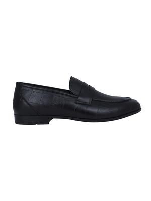 black leather slip ons - 16618143 - Standard Image - 2