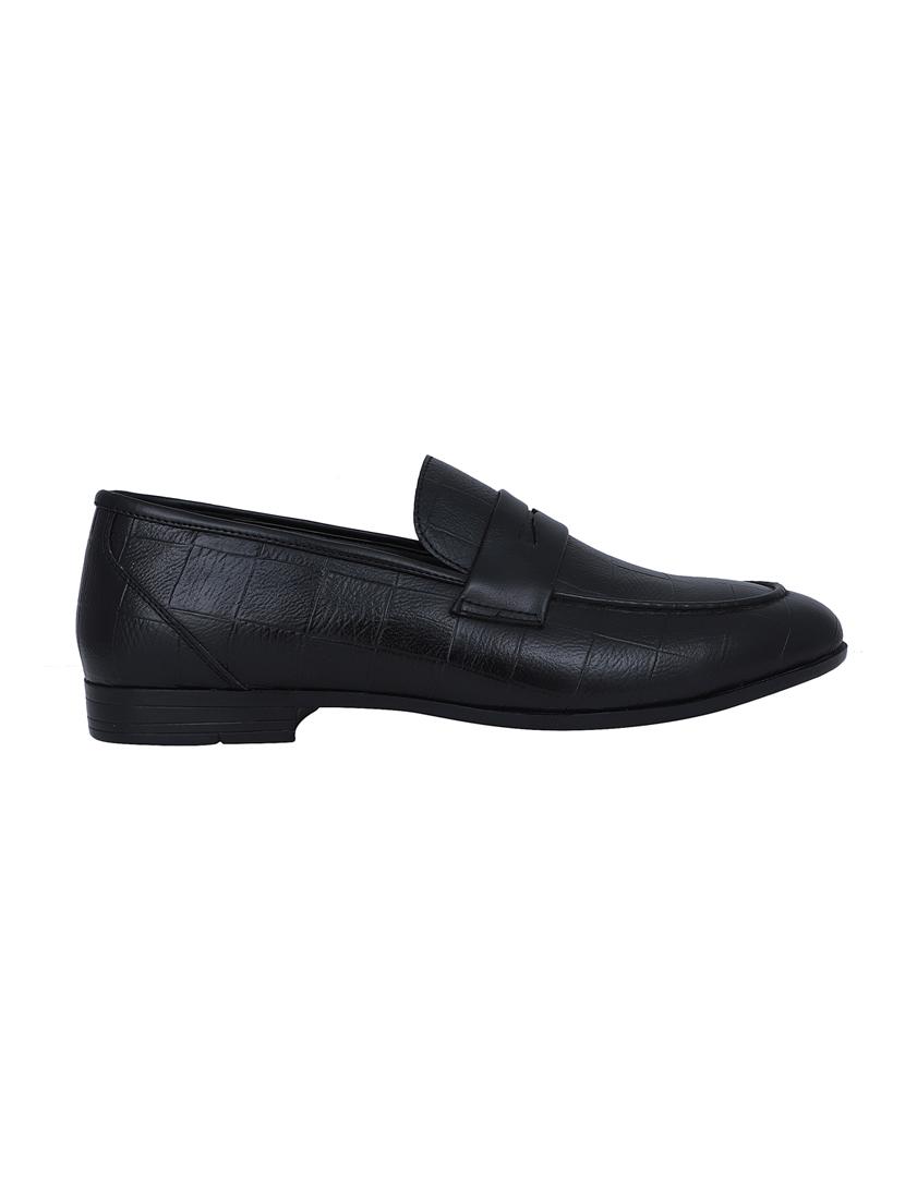 black leather slip ons - 16618143 - Zoom Image - 2