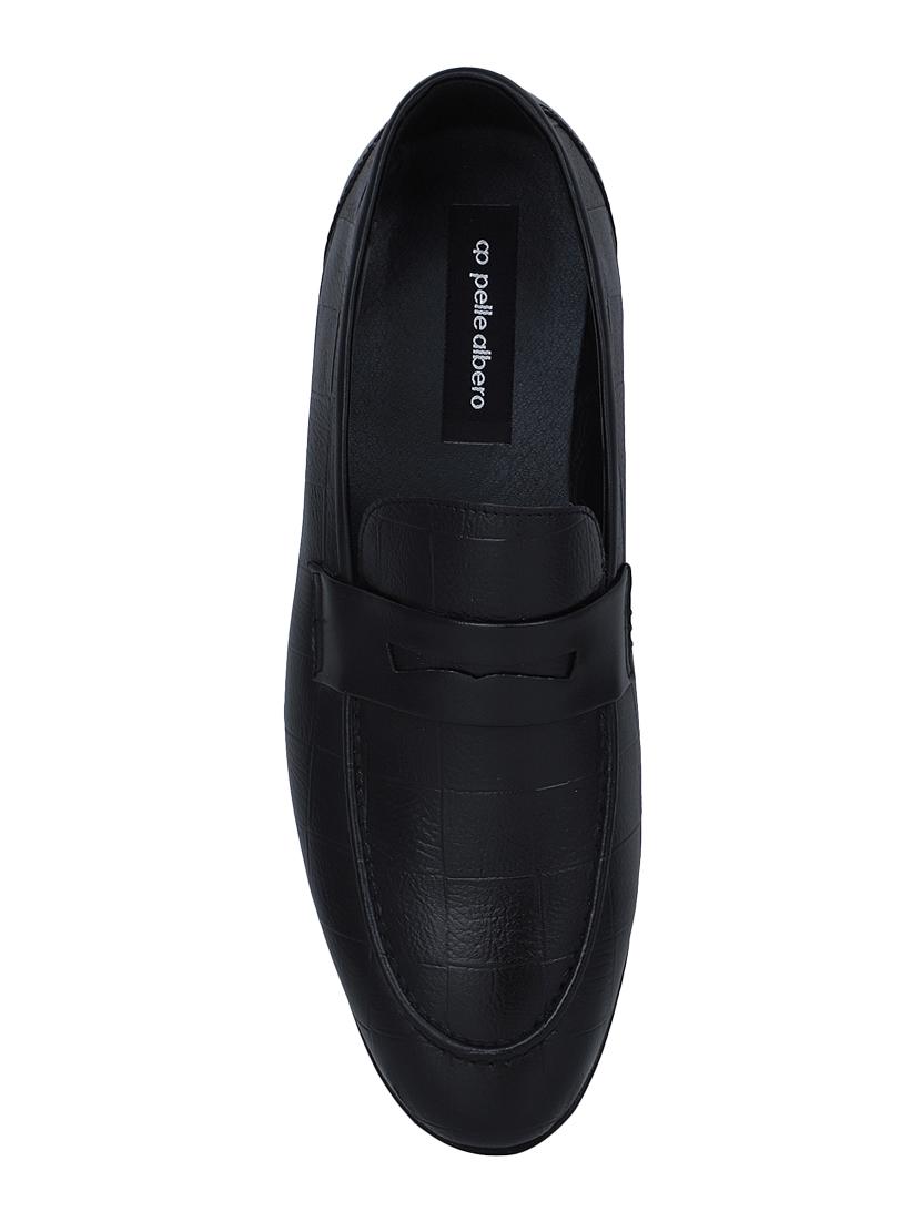black leather slip ons - 16618143 - Zoom Image - 4
