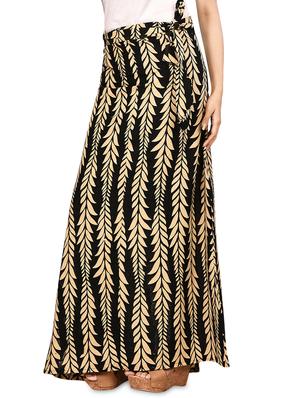 tie knot flared wrap skirt - 16618211 - Standard Image - 2