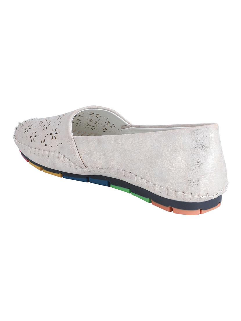 grey slip on ballerinas - 16618271 - Zoom Image - 2