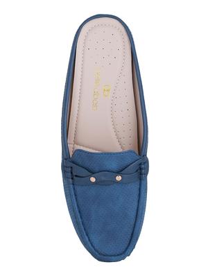 blue mules sandals - 16618279 - Standard Image - 4
