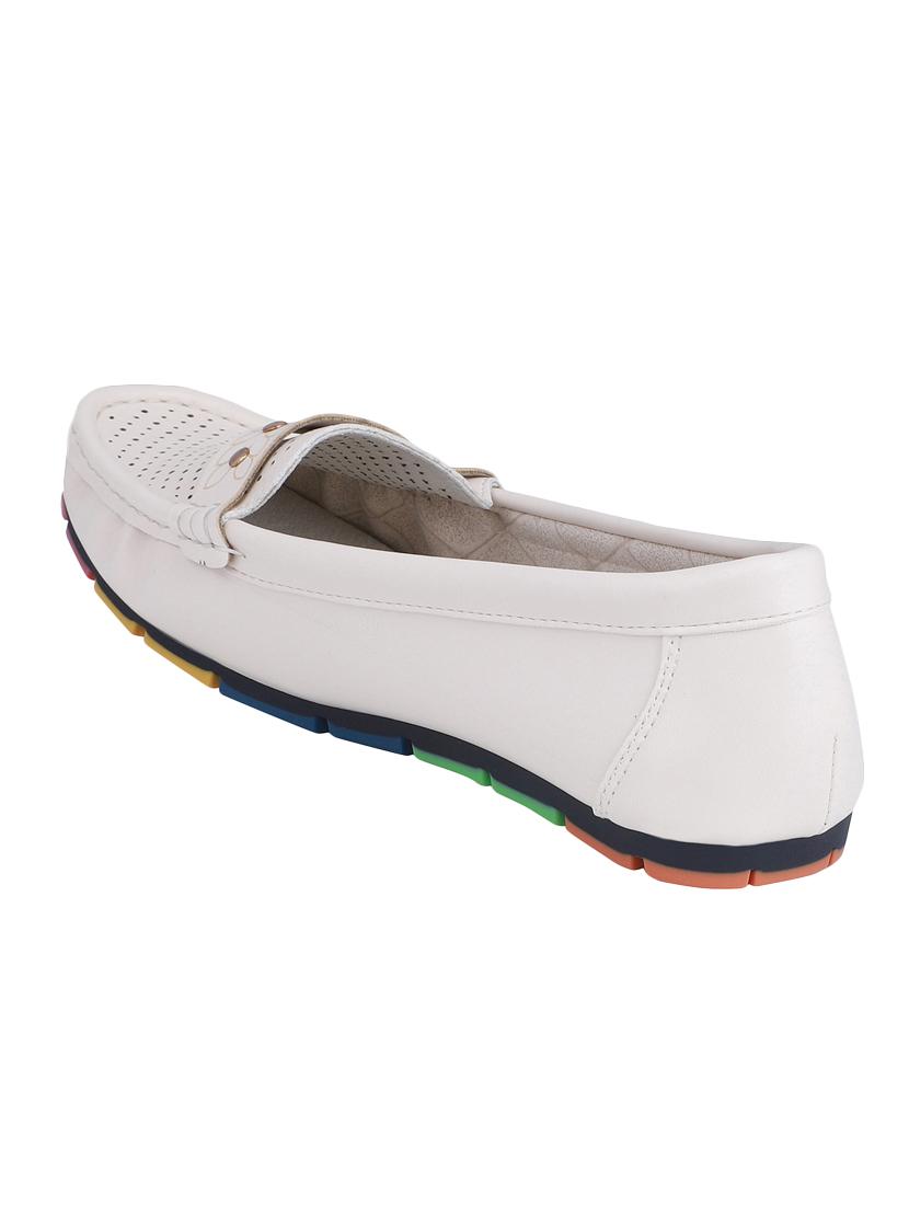 white slip on loafers - 16618288 - Zoom Image - 3