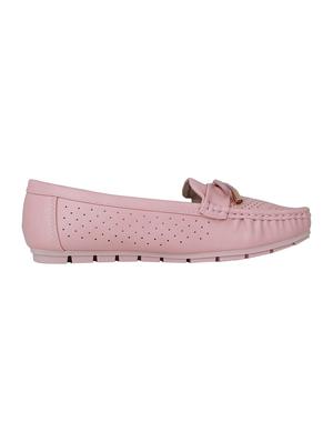 pink slip on loafers - 16618292 - Standard Image - 2
