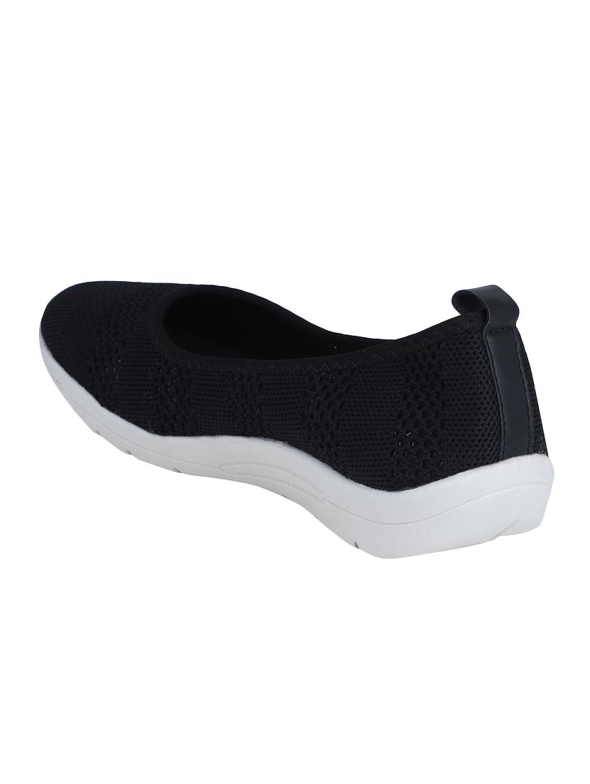 black slip on casual shoes - 16618294 - Zoom Image - 3