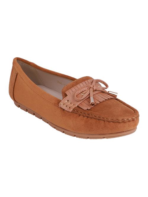 tan slip on loafers - 16618299 - Standard Image - 1
