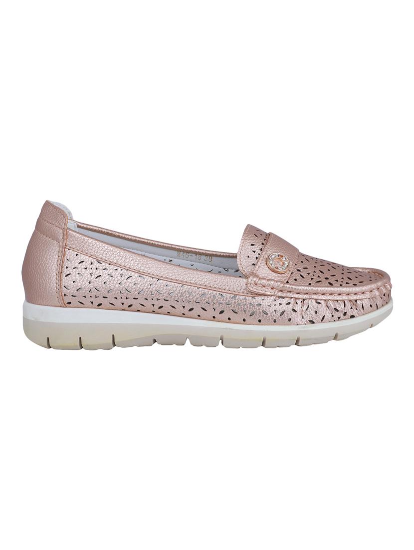 pink slip on loafers - 16618305 - Zoom Image - 2
