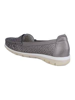 grey slip on loafers - 16618306 - Standard Image - 3