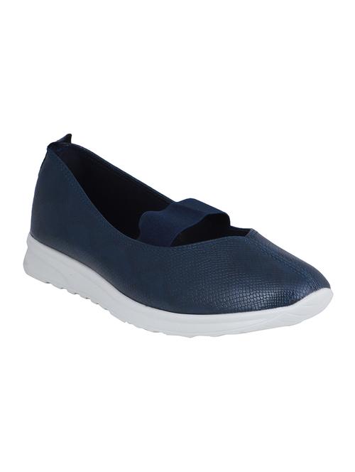 navy slip on casual shoes - 16618309 - Standard Image - 1