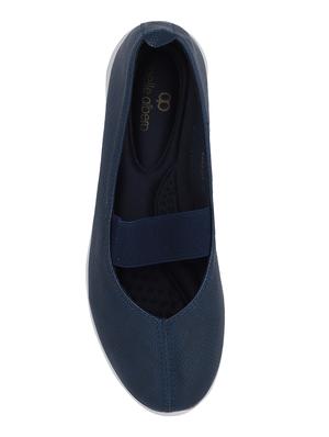 navy slip on casual shoes - 16618309 - Standard Image - 4