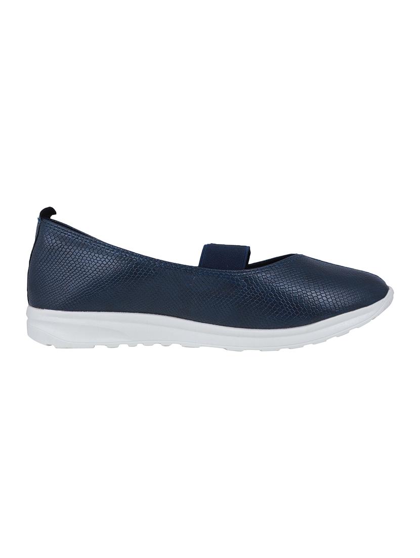 navy slip on casual shoes - 16618309 - Zoom Image - 2