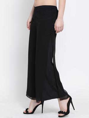 mid rise straight palazzo - 16618581 - Standard Image - 2